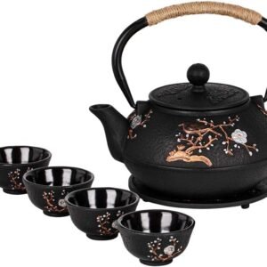 Japanese Style Cast Iron Tea Set