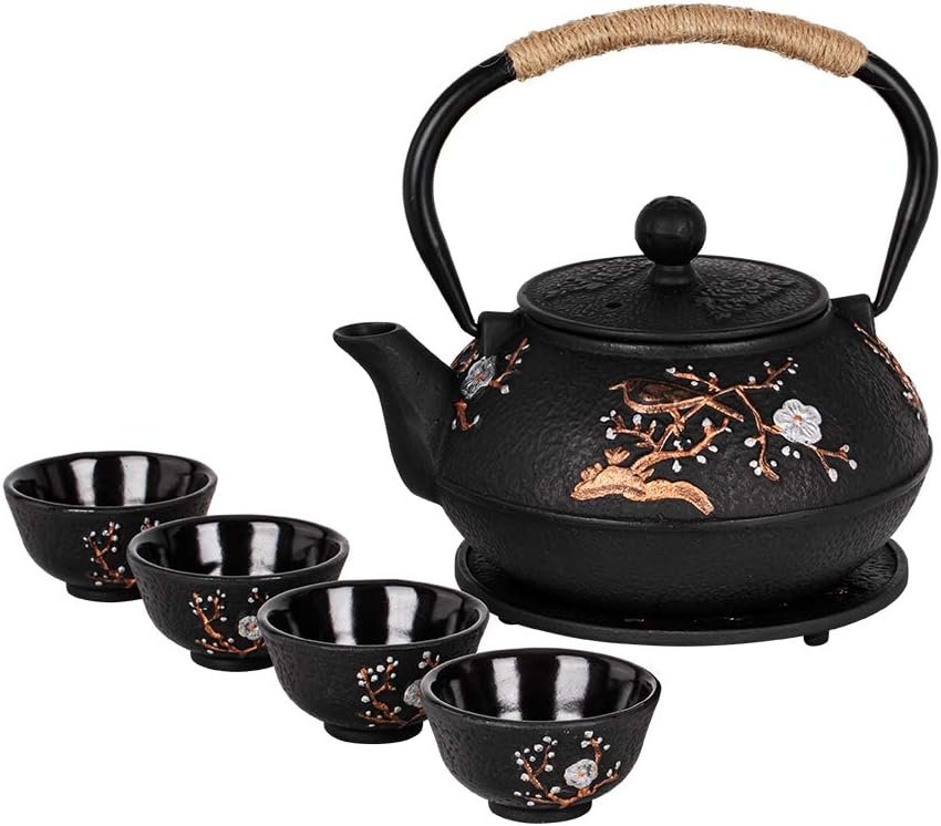 Japanese Style Cast Iron Tea Set