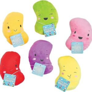 Jelly Bean Plushies with Prayer Card