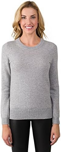 JENNIE LIU Cashmere Crew Neck Sweater