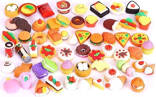 Joanna Reid Collectible Dessert Eraser Set