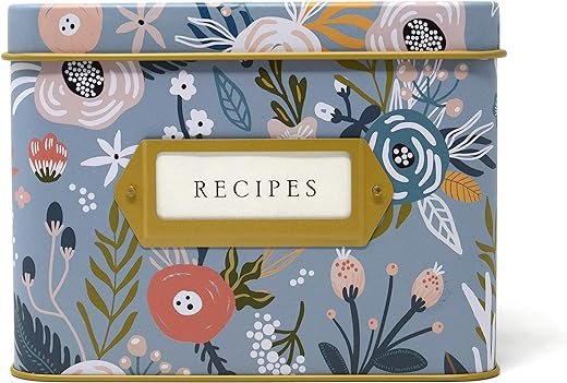 Jot & Mark Recipe Tin Box