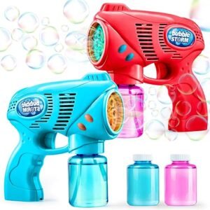 JOYIN Bubble Guns with Refill Solution