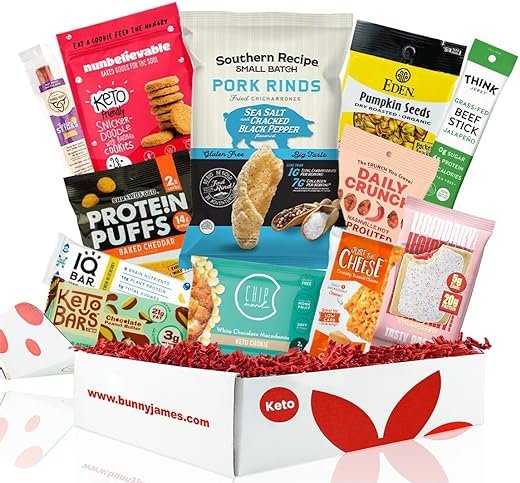 KETO Snack Box: Low Carb Sampler