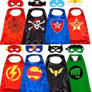 Kid's Superhero Capes and Masks