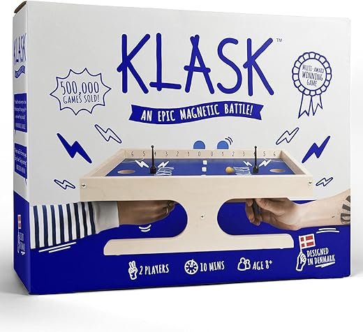 KLASK: Award-Winning Magnetic Party Game