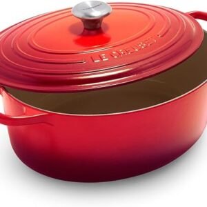 Le Creuset Oval Dutch Oven, 8 qt., Cerise