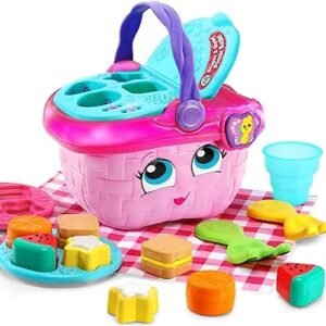 LeapFrog Pink Shapes and Sharing Picnic Basket