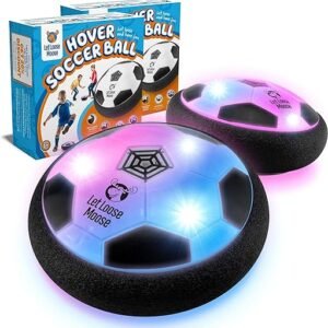 LED Hover Soccer Ball Set - Fun Indoor Toys for Boys 5-8