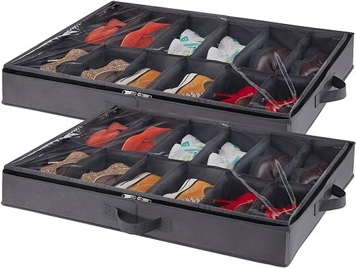 Lifewit Under Bed Shoe Storage Organizer Set