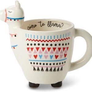 Llama Coffee Mug - Handmade, Adorable Tea Cup