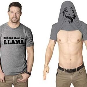 Llama T-Shirt - Funny Animal Flip