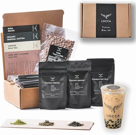 Locca Boba Tea Kit | Bubble Tea Delight