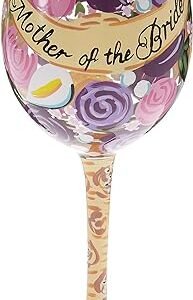 Lolita Artisan Hand Painted Wine Glass