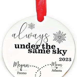 Long Distance Relationship Ornament - Always Under Same Sky