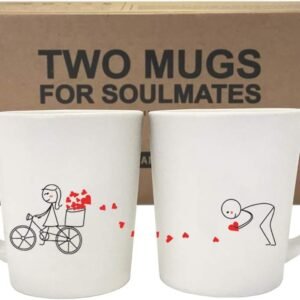 Love Couple Coffee Mugs - Perfect Anniversary Gift