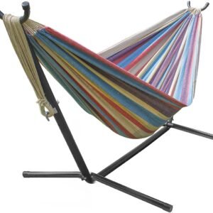 Luxury 2-Person Hammock with Steel Stand