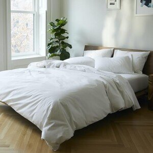 Luxury Sateen King Sheet Set | 100% Cotton, White
