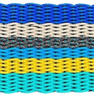 Maine Handwoven Recycled Lobster Rope Doormat