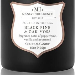 Manly Indulgence Wood Wicked Candle, 15 oz