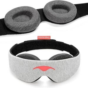 Manta Sleep Mask - Ultimate Light Blocking Eye Mask