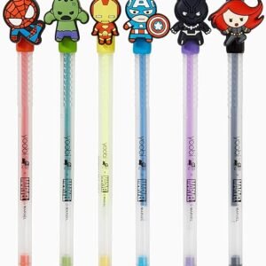 Marvel Gel Pens with Avengers Charms