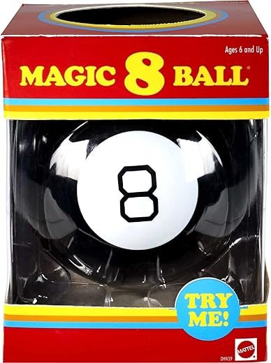 Mattel Games Magic 8 Ball - Retro Fortune Teller