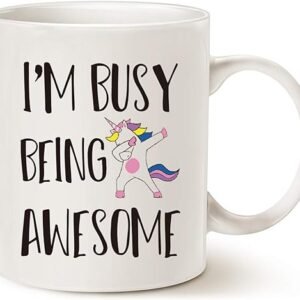 MAUAG Funny Quote Coffee Mug, Awesome Birthday Gift