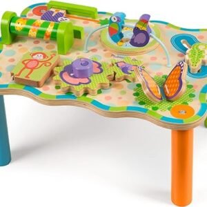 Melissa & Doug Jungle Wooden Activity Table