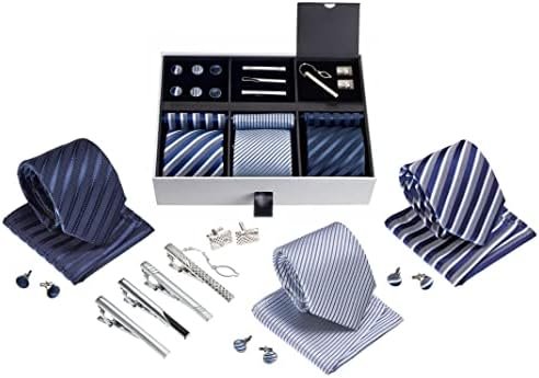 Men's Gift Tie Set with Accessories