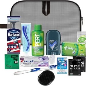 Men's Premium Convenience Kit, Black (15-Piece)
