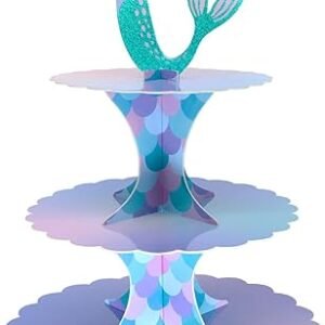 Mermaid Cake Stand - 3 Tier
