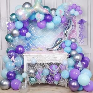 Mermaid Party Balloon Garland Kit