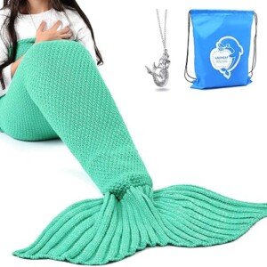 Mermaid Tail Blanket for Adults
