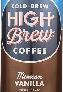 Mexican Vanilla Cold Brew Coffee, 8 Oz (Pack of 12)