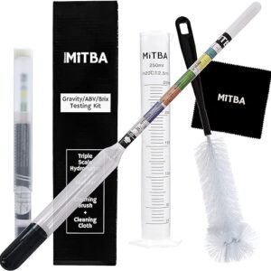 MiTBA Hydrometer & Testing Jar Kit