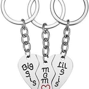 Mom Birthday Gift Keychain Set