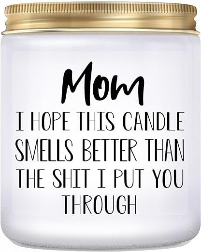 Mom Gifts from Daughter/Son - Funny Birthday & Christmas Day Gifts