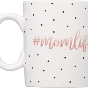Mom Life Mug, Ceramic Coffee Cup