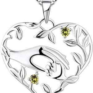 Mom Necklace - Sterling Silver Pendant