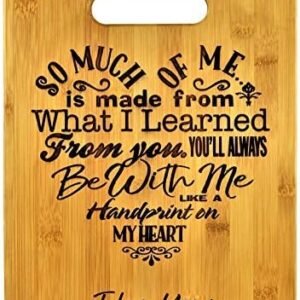 Mom's Special Love Bamboo Cutting Board