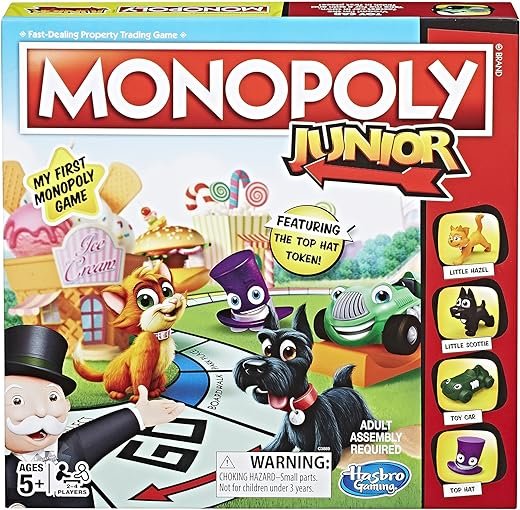 Monopoly Junior Board Game - Easter Gift for Kids