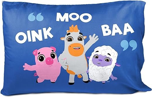Moonbug Little Baby Bum Pillowcase - Kids Bedding