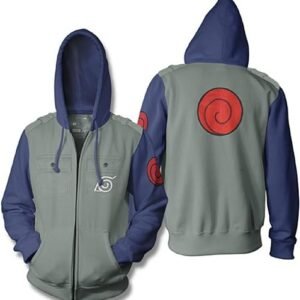 Naruto Shippuden Men's Zip Hoodie
