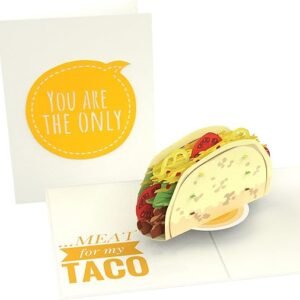 Naughty Taco 3D Pop Up Card