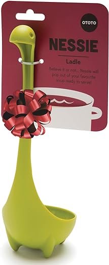 Nessie Ladle Spoon - Green Cooking Ladle