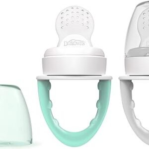Nourishing Silicone Feeder, Mint & Gray