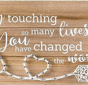 Nurse Retirement Gift - Handmade 3D String Art