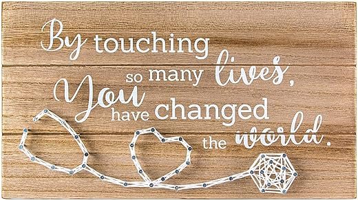 Nurse Retirement Gift - Handmade 3D String Art