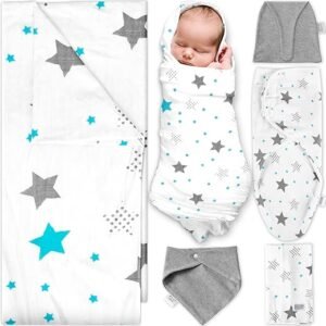 Ocean Drop Baby Blanket Set - Essentials (5pc)